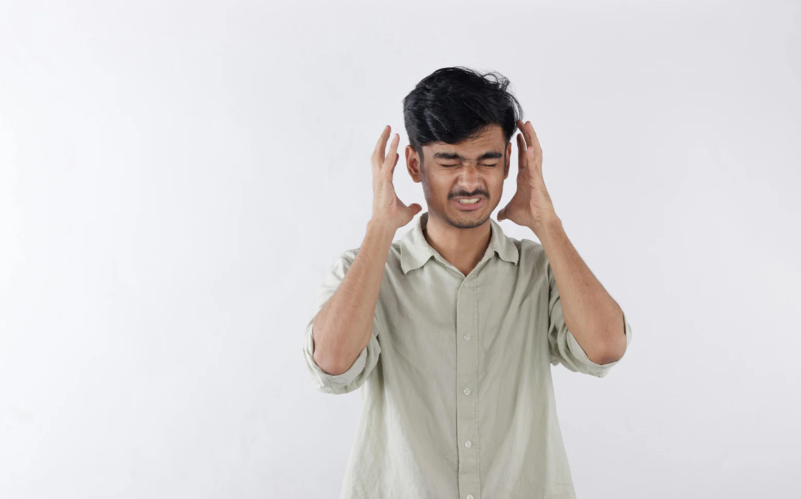Hearing test at a Raleigh audiology practice